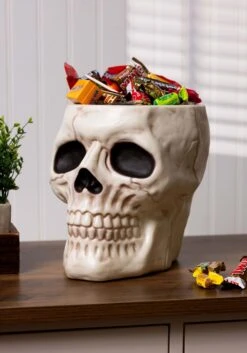 Skull Candy Bowl Halloween Decorations