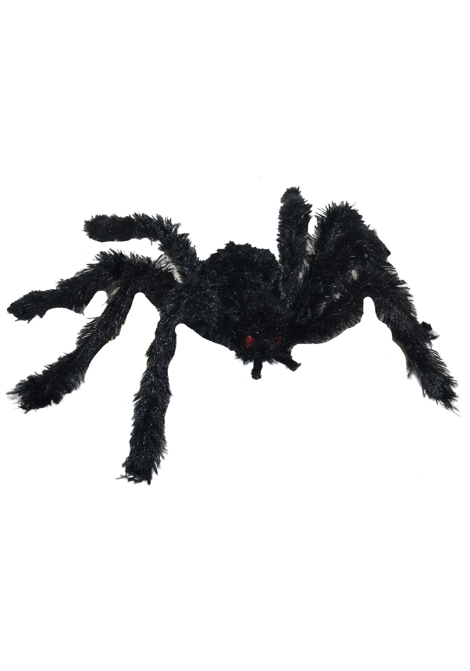 Small Hairy Black Spider Decoration 3 Small Hairy Black Spider Decoration