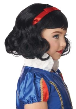 Snow White Wig For Kids -Halloween Costumes snow white child wig alt 2