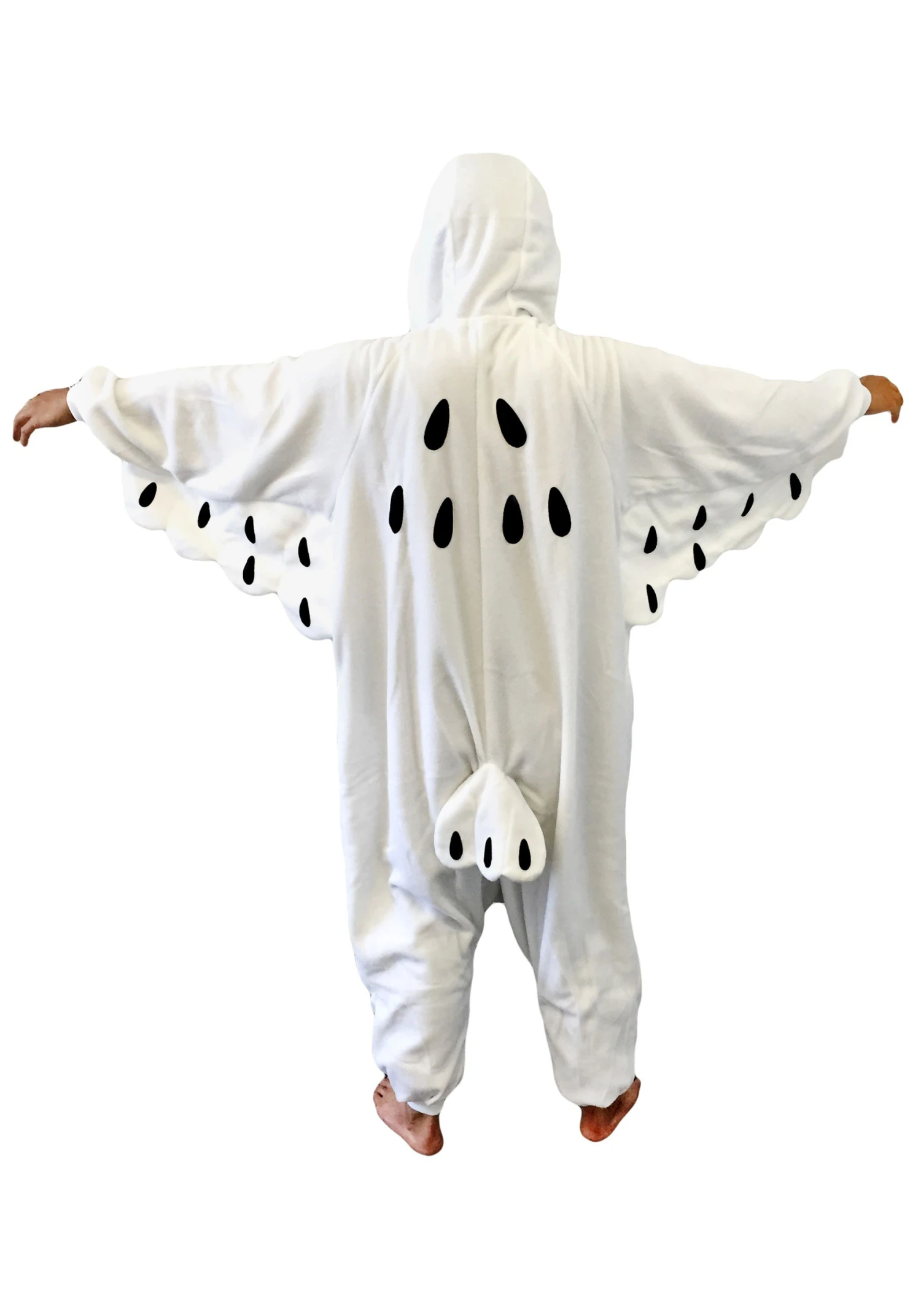 Snowy Owl Pajama Costume 4 Snowy Owl Pajama Costume - Image 2