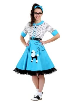 Plus Size Women's Sock Hop Cutie Costume