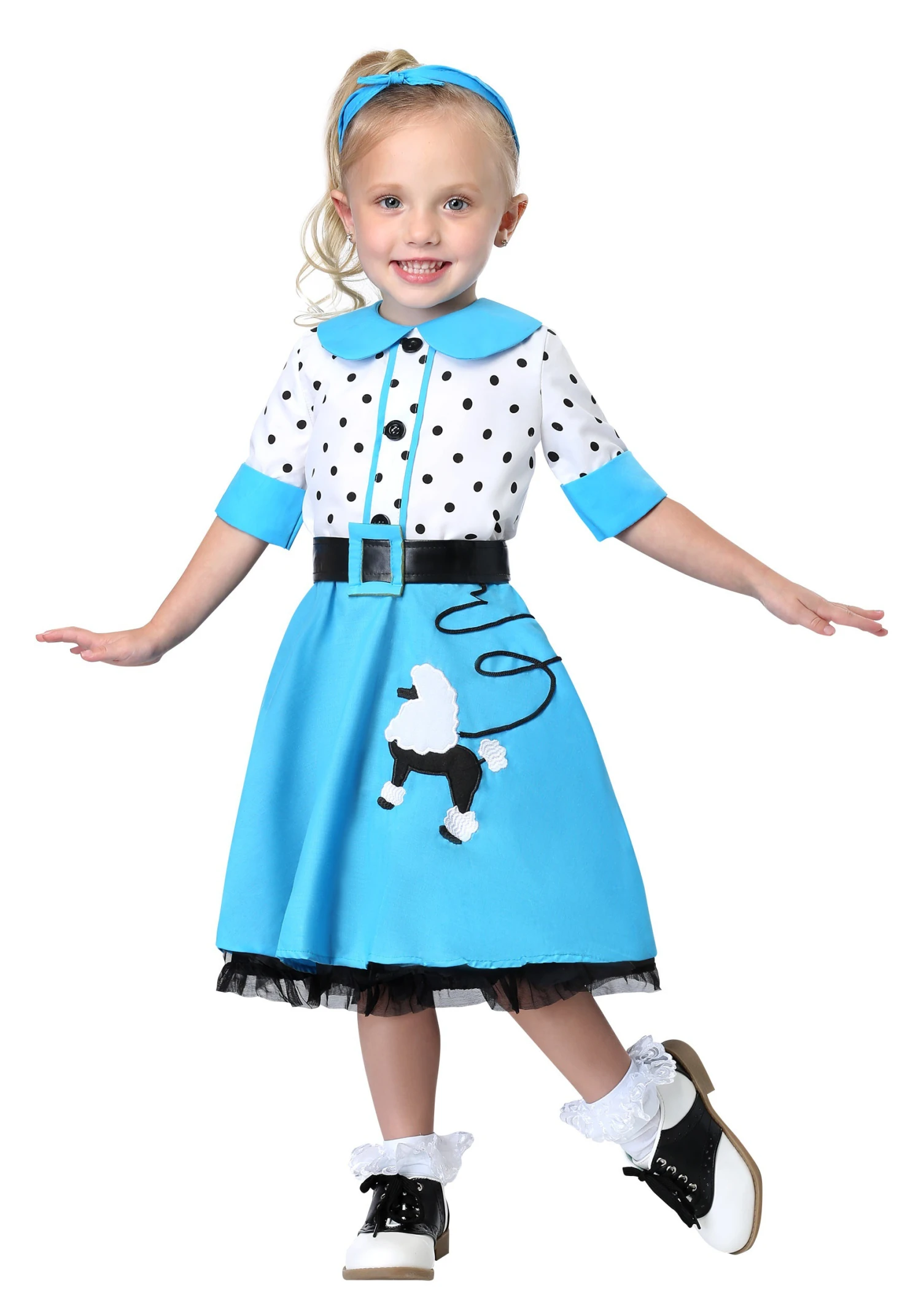 Sock Hop Cutie Toddler Costume 3 Sock Hop Cutie Toddler Costume