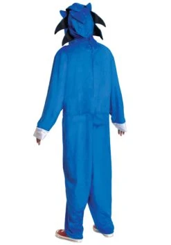 Sonic 2 Sonic Movie Costume For Adults -Halloween Costumes sonic 2 adult unisex sonic movie costume alt 3