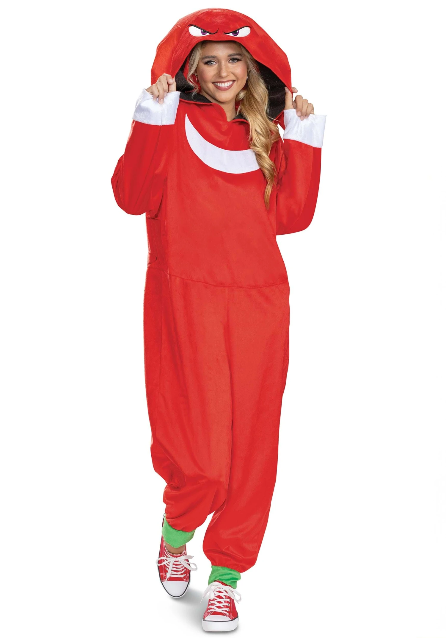 Disguise Sonic The Hedgehog Knuckles Costume For Adults 3 Disguise Sonic The Hedgehog Knuckles Costume For Adults