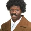 Coming To America Adult Soul Glo Wig -Halloween Costumes soul glo wig