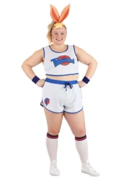 Plus Size Space Jam Lola Bunny Costume For Women -Halloween Costumes space jam plus size womens lola bunny costume alt 6