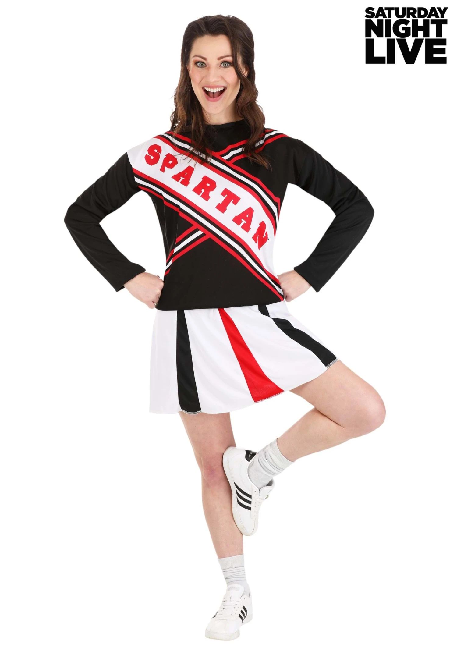 Saturday Night Live Spartan Female Cheerleader Costume For Women 3 Saturday Night Live Spartan Female Cheerleader Costume For Women