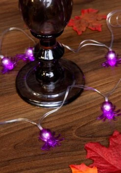 Fun World Spiders String Light Decor 6 Fun World Spiders String Light Decor -Halloween Costumes spiders string light alt 1