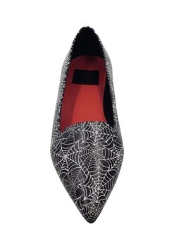 Spiderweb Pointed Women's Ballet Flat