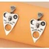Spirit Board Costume Earrings 2 Spirit Board Costume Earrings -Halloween Costumes spirit board earrings