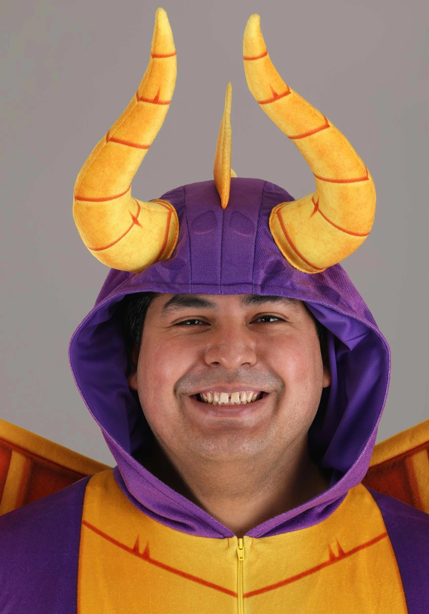 Spyro The Dragon Plus Size Costume Jumpsuit For Adults 5 Spyro The Dragon Plus Size Costume Jumpsuit For Adults - Image 3