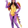 Spyro The Dragon Women's Costume Jumpsuit 2 Spyro The Dragon Women's Costume Jumpsuit -Halloween Costumes spyro the dragon womens costume jumpsuit