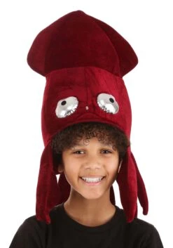 Squid Sprazy Toy Hat -Halloween Costumes squid sprazy toy hat alt 2