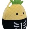 JAZWARES Squishmallows Maui The Skeleton Pineapple Treat Pail 1 JAZWARES Squishmallows Maui The Skeleton Pineapple Treat Pail -Halloween Costumes squishmallows maui the skeleton pineapple treat bag