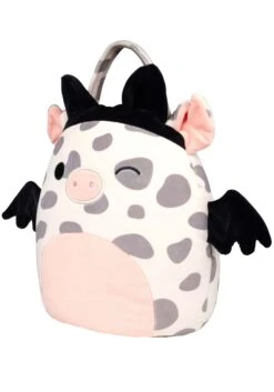 Squishmallows Rosie The Pig Bat Treat Pail 8 Squishmallows Rosie The Pig Bat Treat Pail -Halloween Costumes squishmallows rosie the pig bat treat pail alt 1