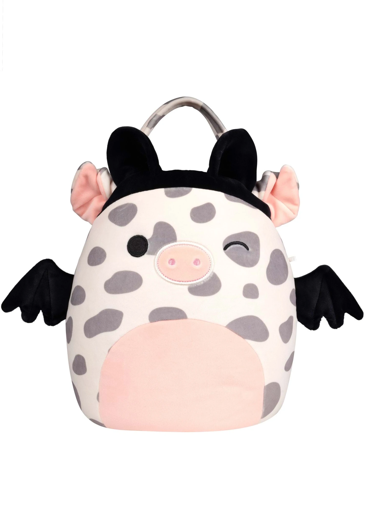 Squishmallows Rosie The Pig Bat Treat Pail 3 Squishmallows Rosie The Pig Bat Treat Pail