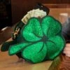 St. Patrick's Day 4 Leaf Clover Costume Purse -Halloween Costumes st patricks day shamrock purse 0 0