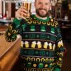 St Patrick's Fair Isle Adult Sweater -Halloween Costumes st patricks fair isle sweater for adults 0