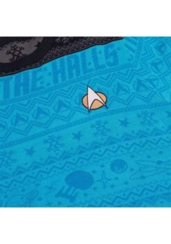 Star Trek Blue Christmas Sweater Accessory -Halloween Costumes star trek blue christmas sweater alt 11