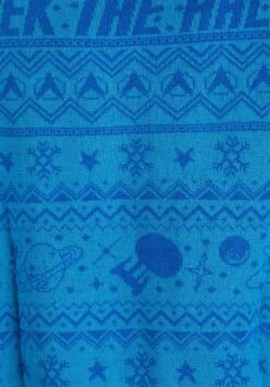 Star Trek Blue Christmas Sweater Accessory -Halloween Costumes star trek blue christmas sweater alt 3