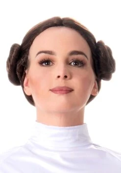 JAZWARES Star Wars Princess Leia Women's Costume Wig 5 JAZWARES Star Wars Princess Leia Women's Costume Wig -Halloween Costumes star wars adult princess leia wig alt 1