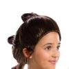 Star Wars Kid's Rey Wig 1 Star Wars Kid's Rey Wig -Halloween Costumes star wars rey kids wig1
