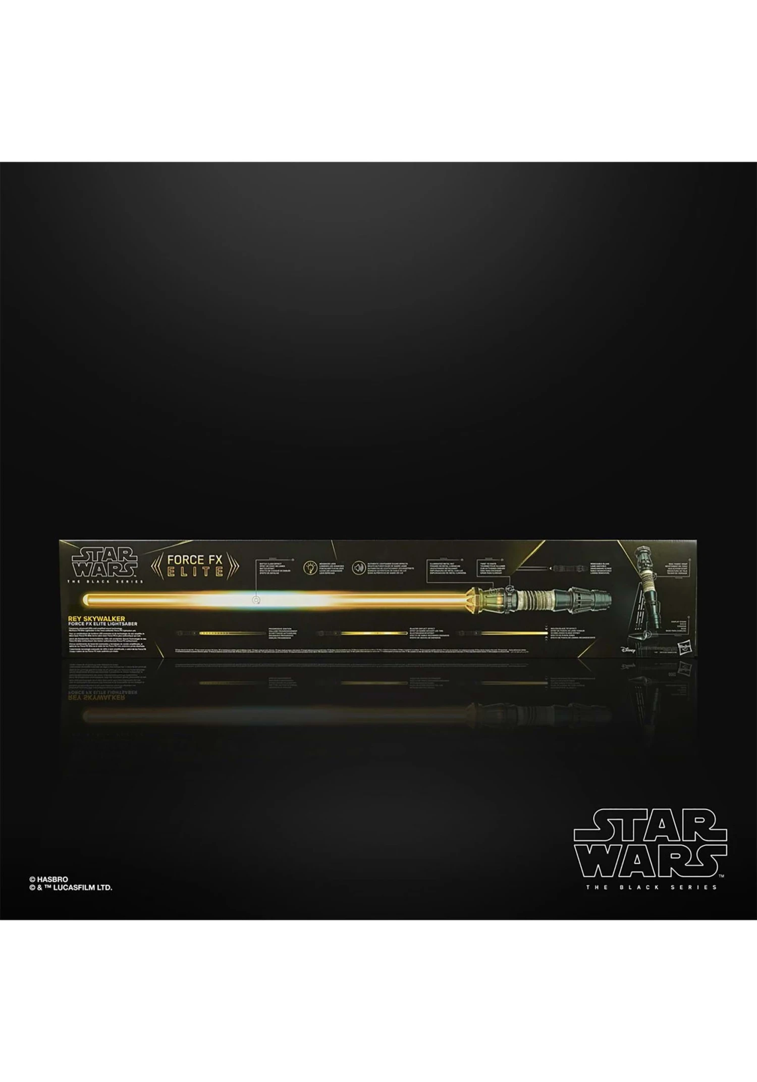 Hasbro Star Wars The Black Series Rey Skywalker Force FX Elite Lightsaber 13 Hasbro Star Wars The Black Series Rey Skywalker Force FX Elite Lightsaber - Image 11