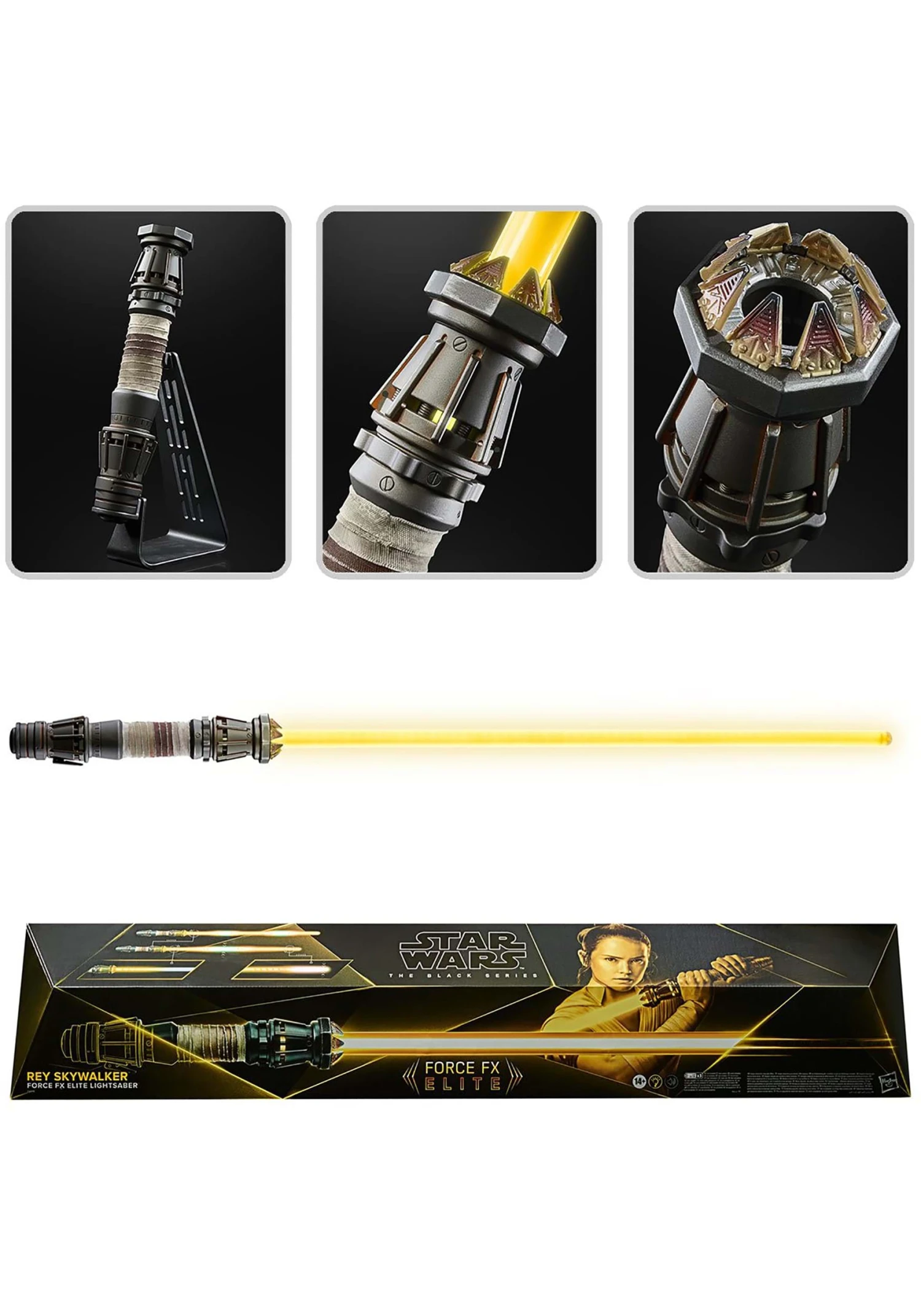 Hasbro Star Wars The Black Series Rey Skywalker Force FX Elite Lightsaber 3 Hasbro Star Wars The Black Series Rey Skywalker Force FX Elite Lightsaber