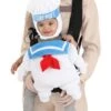 Ghostbusters Stay Puft Baby Carrier Cover Costume 2 Ghostbusters Stay Puft Baby Carrier Cover Costume -Halloween Costumes stay puft baby carrier cover