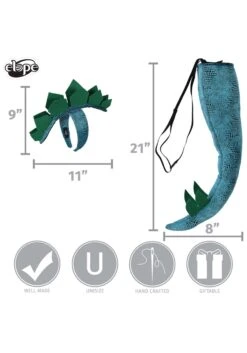 Stegosaurus Dinosaur Costume Accessory Kit 11 Stegosaurus Dinosaur Costume Accessory Kit -Halloween Costumes stegosaurus kit alt 4