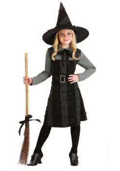 Charming Witch Costume Dress For Girls