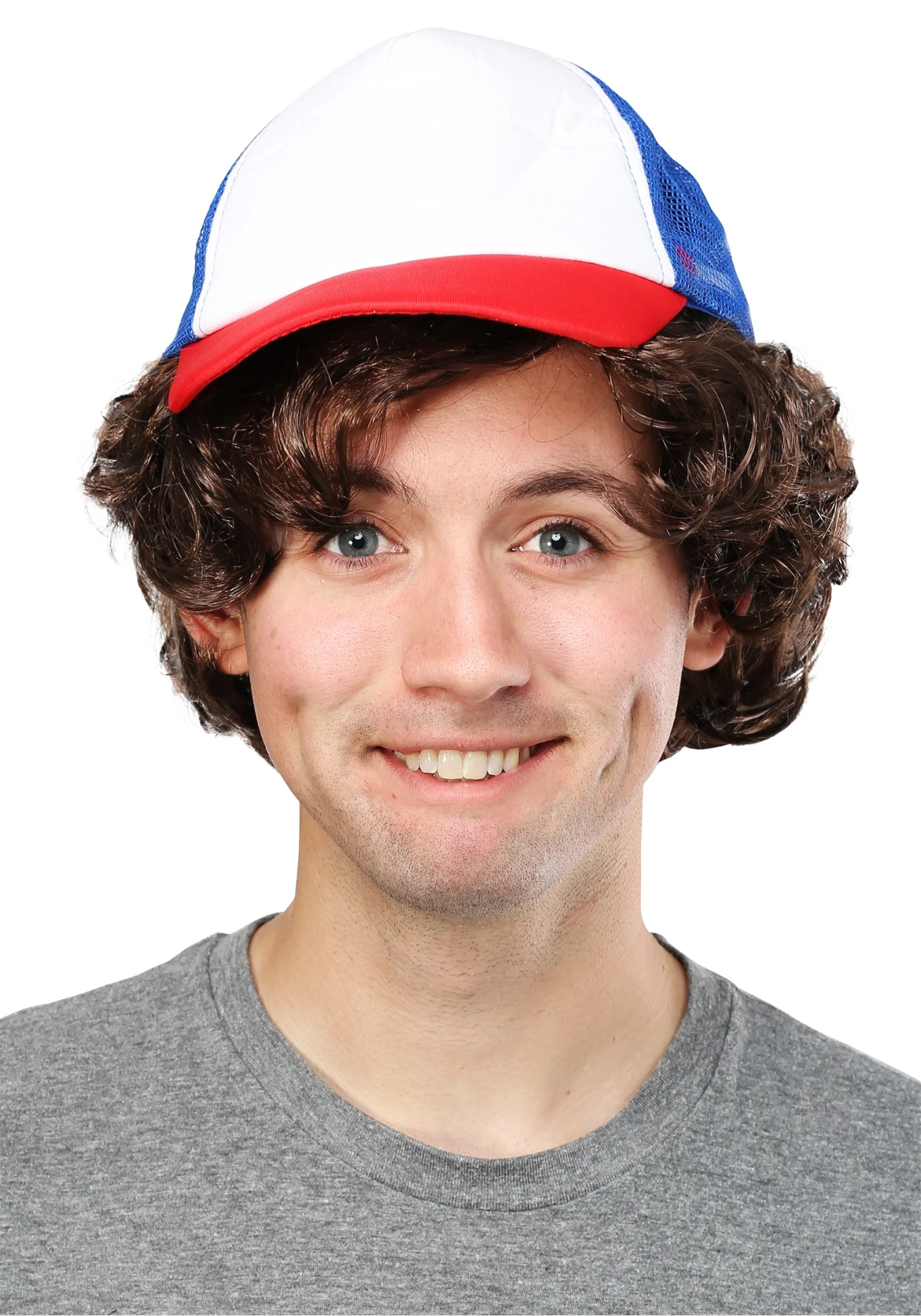 Strange Stuff Adult Wig And Baseball Hat 3 Strange Stuff Adult Wig And Baseball Hat