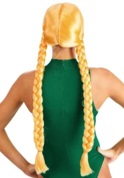 Street Fighter Cammy Costume Wig For Women 9 Street Fighter Cammy Costume Wig For Women -Halloween Costumes street fighter cammy costume wig alt 2