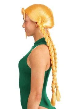 Street Fighter Cammy Costume Wig For Women 10 Street Fighter Cammy Costume Wig For Women -Halloween Costumes street fighter cammy costume wig alt 3