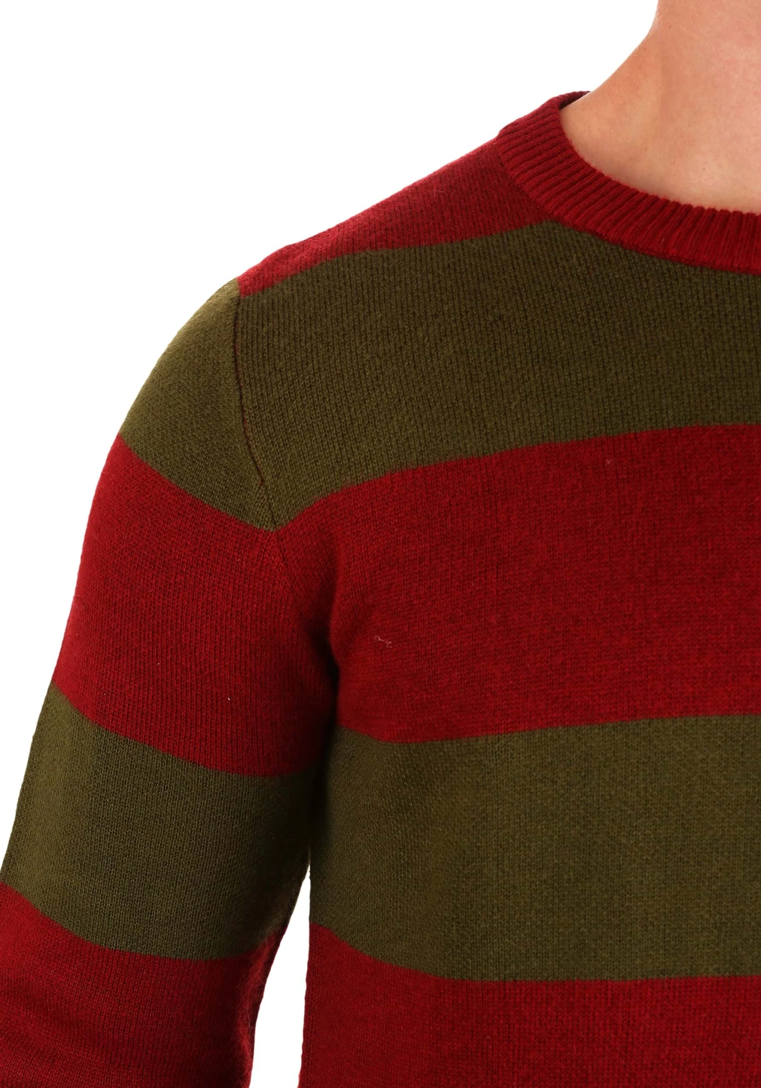 Striped Nightmare On Elm Street Freddy Sweater For Adults 6 Striped Nightmare On Elm Street Freddy Sweater For Adults - Image 4