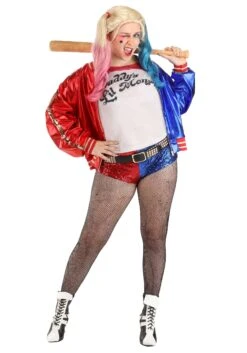 Women's Suicide Squad Harley Quinn Premium Costume -Halloween Costumes suicide squad harley quinn premium costume alt 2