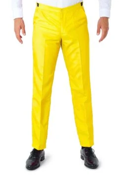 Suitmeister Solid Yellow Suit For Men -Halloween Costumes suitmeister solid yellow alt 1