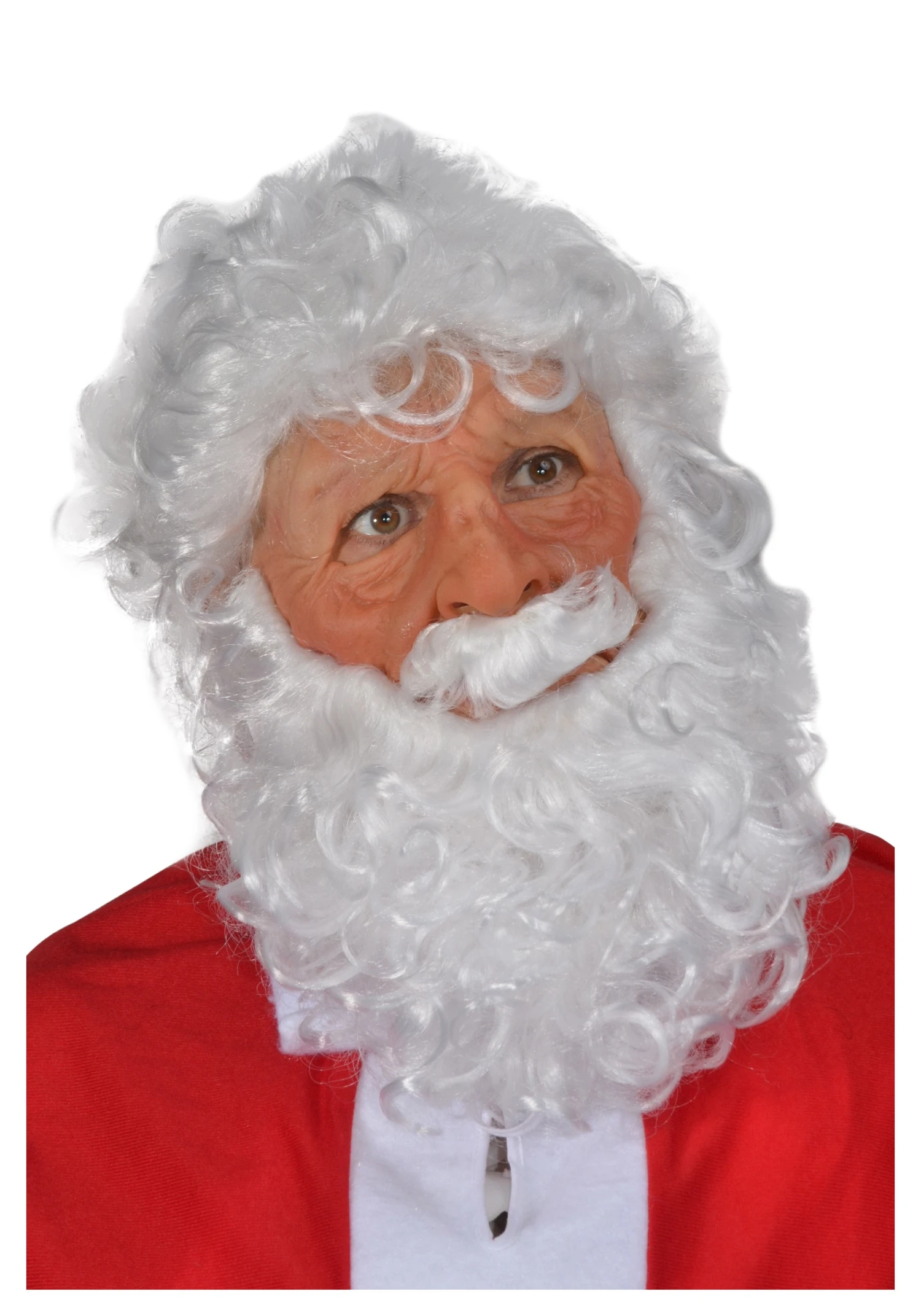 Adult Super Soft Santa Claus Mask 3 Adult Super Soft Santa Claus Mask