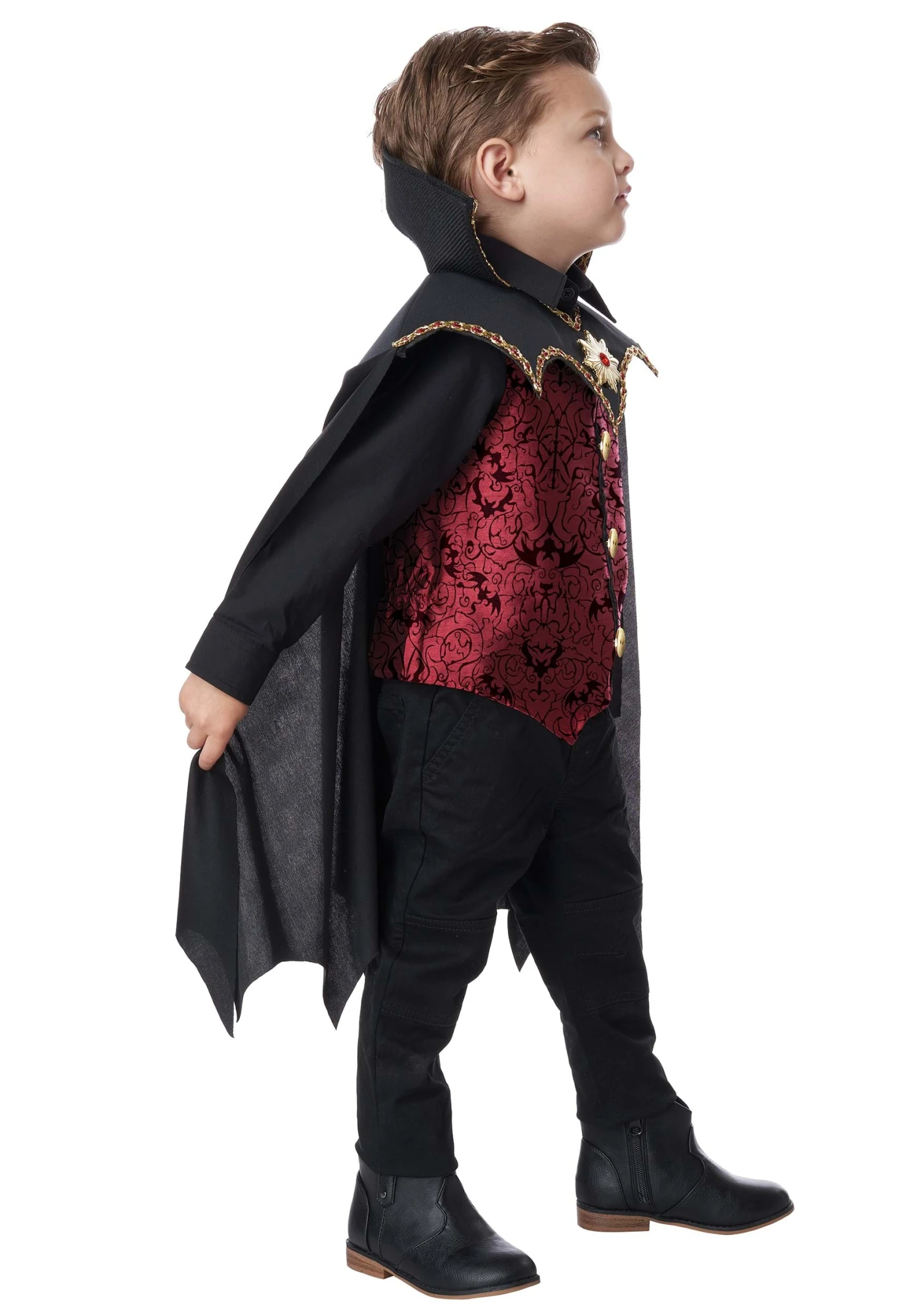 Toddler Swanky Vampire Costume 5 Toddler Swanky Vampire Costume - Image 3