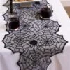Swarm Of Spider Webs Table Runner Decoration 1 Swarm Of Spider Webs Table Runner Decoration -Halloween Costumes swarm of spider webs table runner decoration