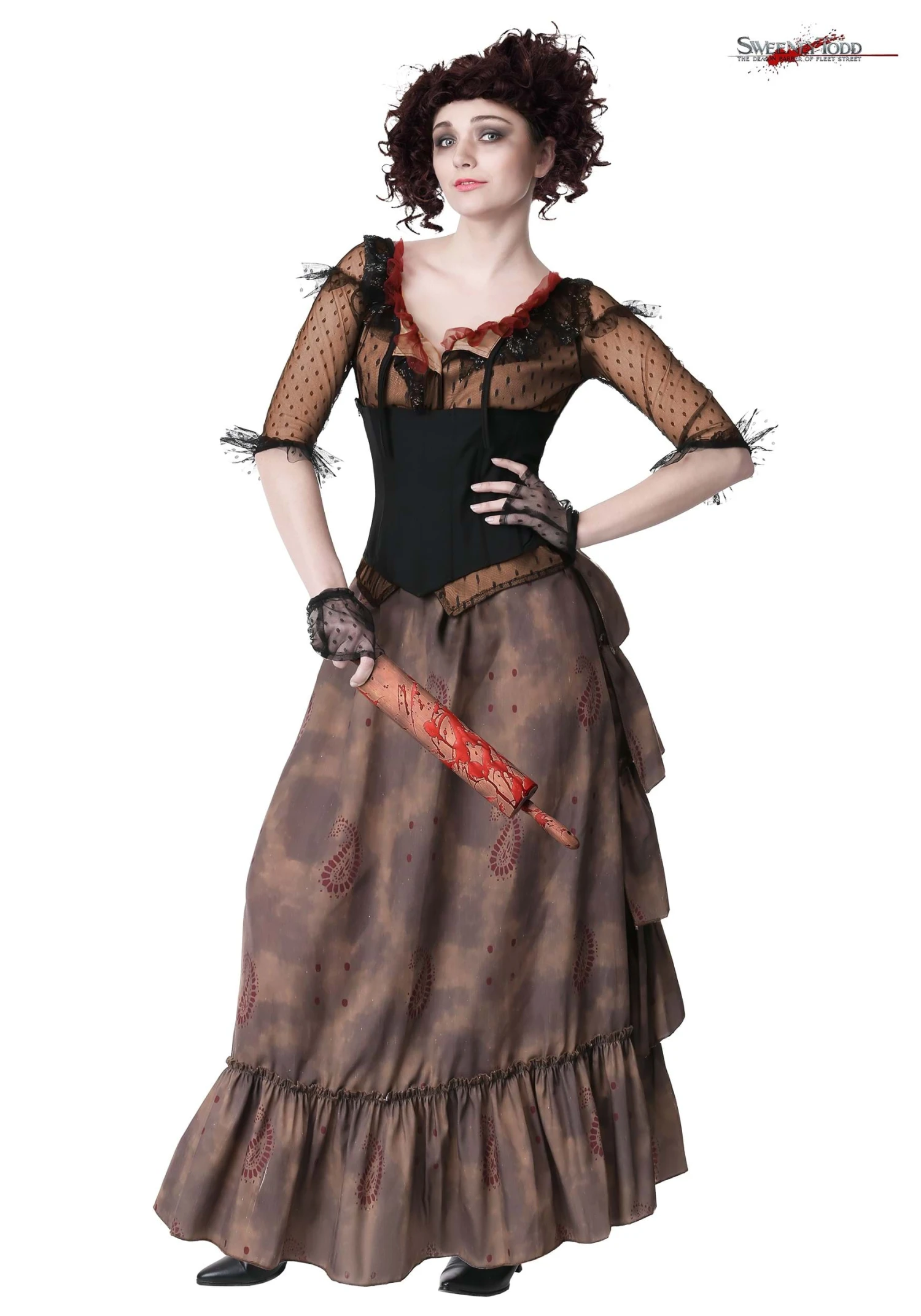 Sweeney Todd Mrs. Lovett Costume For Women 3 Sweeney Todd Mrs. Lovett Costume For Women