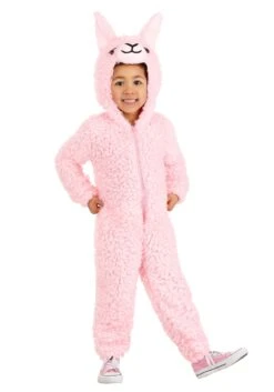 Sweet Llama Costume For Toddlers