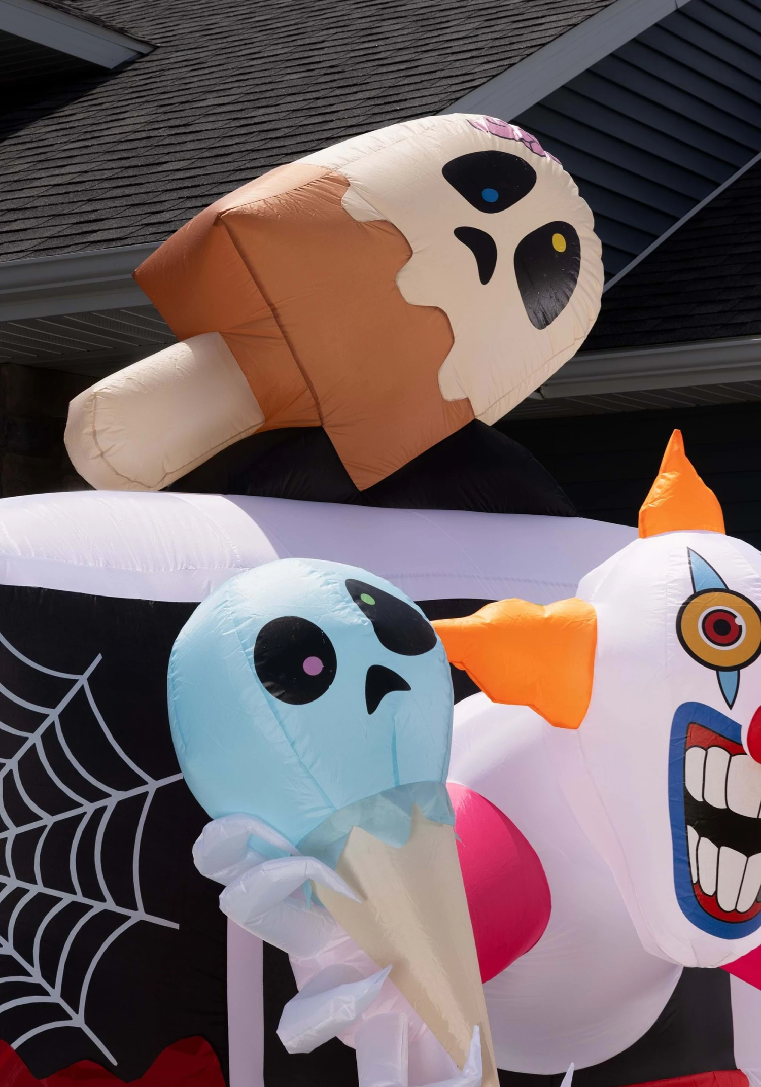 8FT Inflatable Killer Evil Clown Sweet Shrieks Ice Cream Truck Halloween Decoration 7 8FT Inflatable Killer Evil Clown Sweet Shrieks Ice Cream Truck Halloween Decoration - Image 5