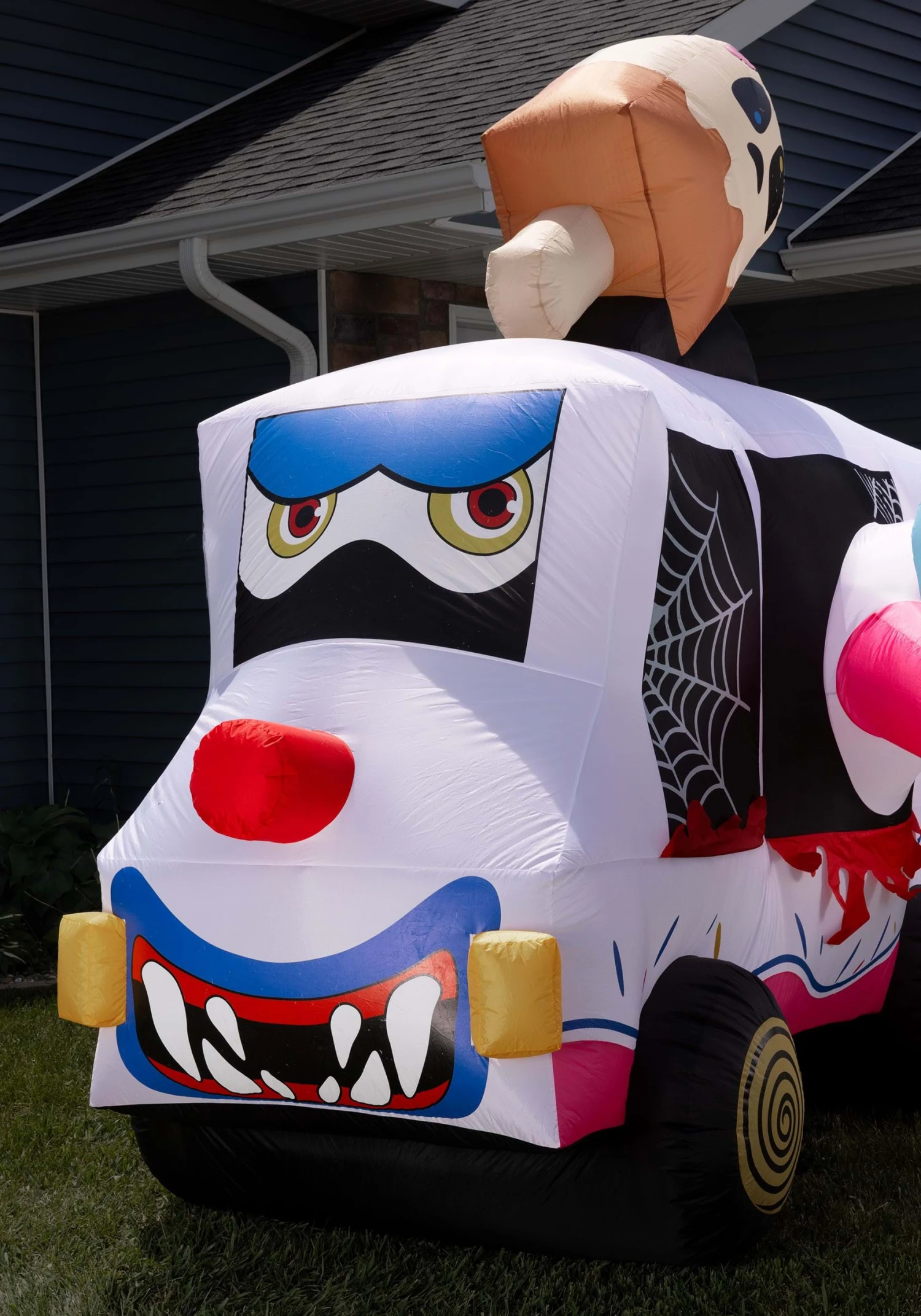 8FT Inflatable Killer Evil Clown Sweet Shrieks Ice Cream Truck Halloween Decoration 8 8FT Inflatable Killer Evil Clown Sweet Shrieks Ice Cream Truck Halloween Decoration - Image 6