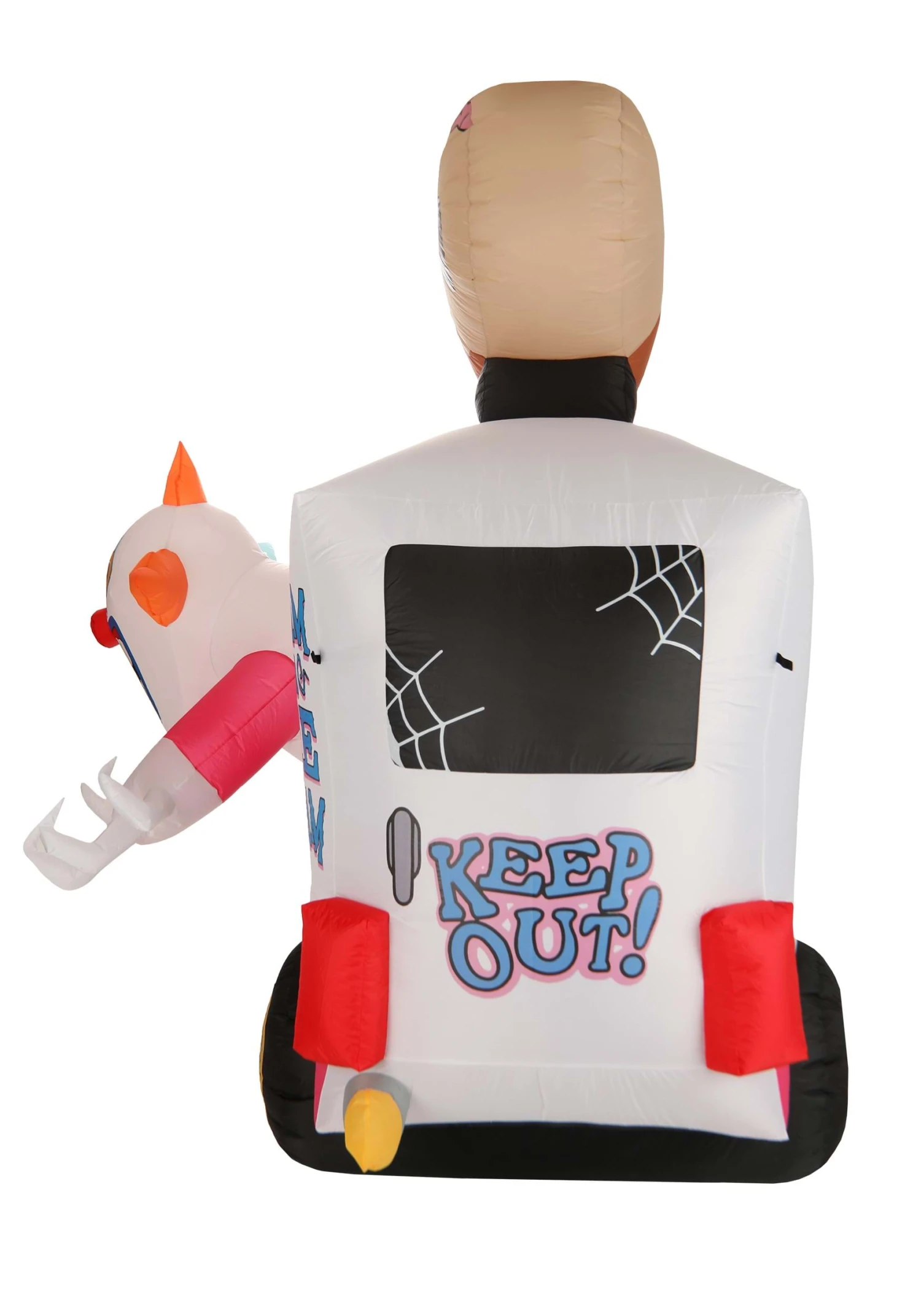 8FT Inflatable Killer Evil Clown Sweet Shrieks Ice Cream Truck Halloween Decoration 12 8FT Inflatable Killer Evil Clown Sweet Shrieks Ice Cream Truck Halloween Decoration - Image 10