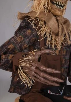 4.8FT Swiping Scully The Seated Scarecrow Animatronic Decoration - Tekky 13 4.8FT Swiping Scully The Seated Scarecrow Animatronic Decoration - Tekky -Halloween Costumes swiping scully the seated scarecrow animatronic de alt 4