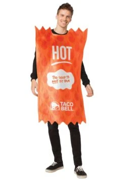 Adult Taco Bell Hot Sauce Packet Taco Bell Costume