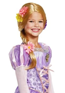 Disguise Tangled Kids Rapunzel Deluxe Wig