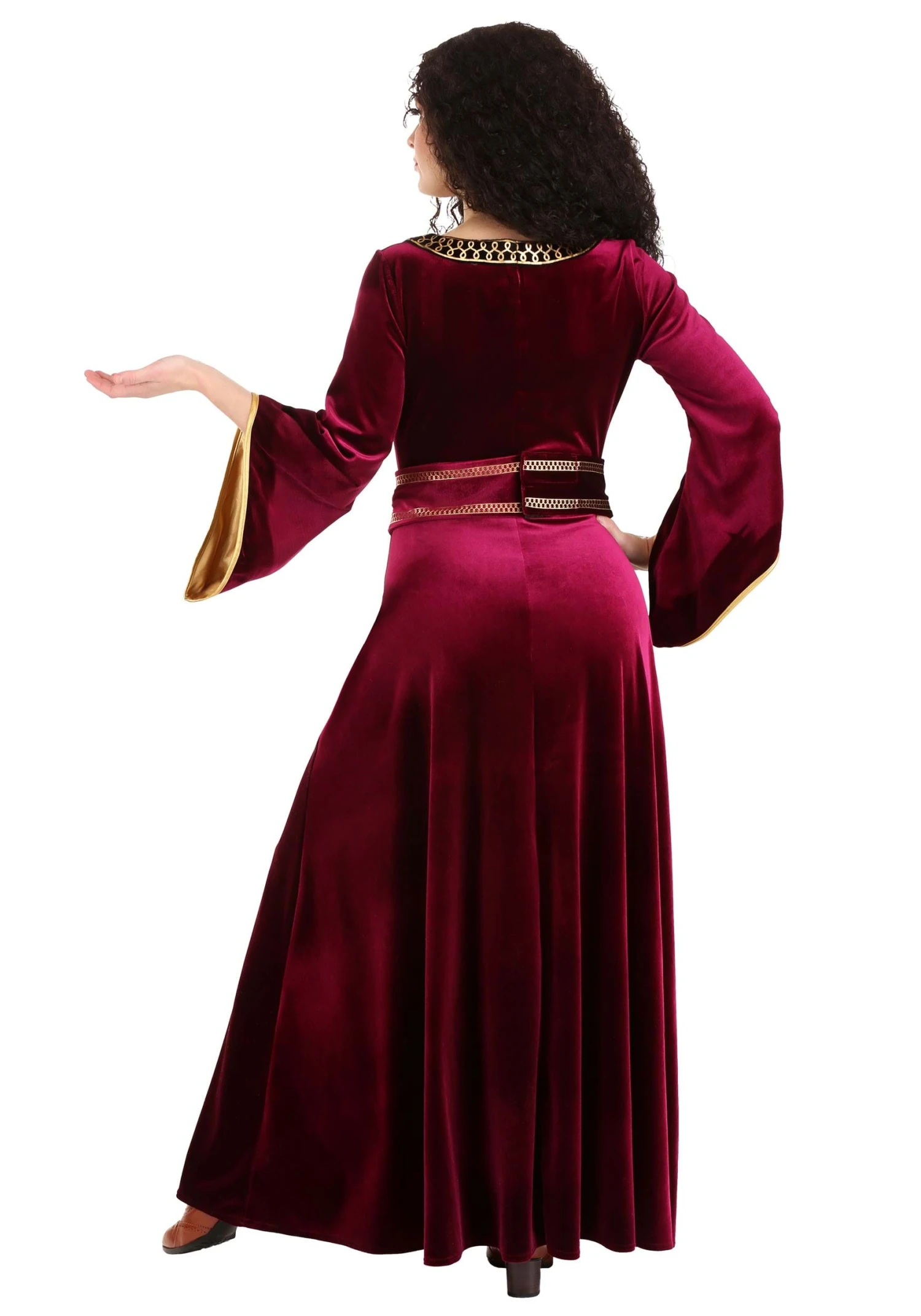 Mother Gothel Costume For Women From Disney's Tangled 9 Mother Gothel Costume For Women From Disney's Tangled - Image 7