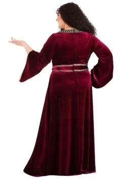 Mother Gothel Costume For Plus Size Women From Disney's Tangled -Halloween Costumes tangled mother gothel plus size costume alt 1